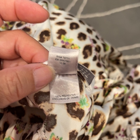 VICTORIAS SECRET SATIN CAMI LEOPARD SLEEP TANK TOP - Picture 5 of 6